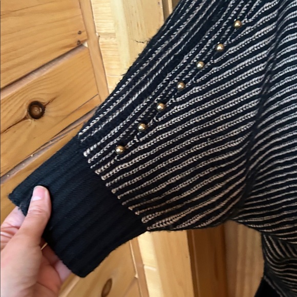 Pebby Forevee Studded Statement Side Slit Cardigan - Picture 6 of 11